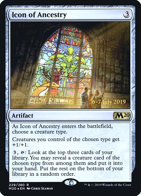 Icon of Ancestry - Foil - Prerelease Promo