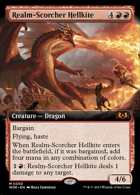Realm-Scorcher Hellkite - Foil