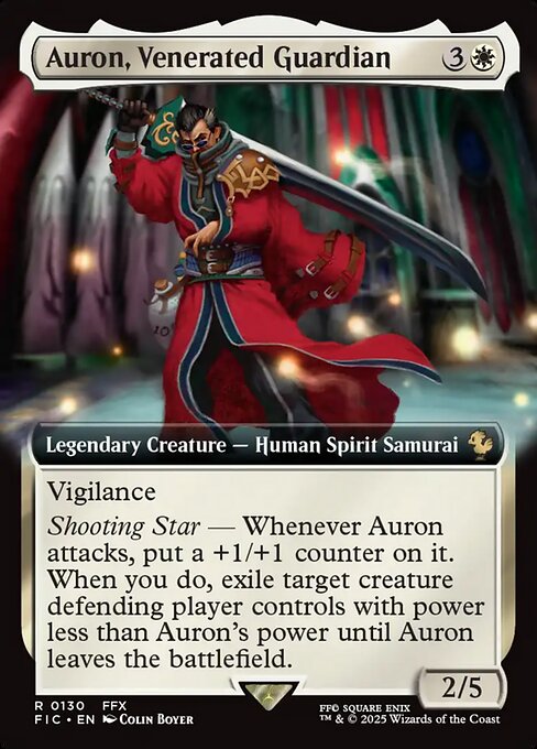 Auron, Venerated Guardian - Foil