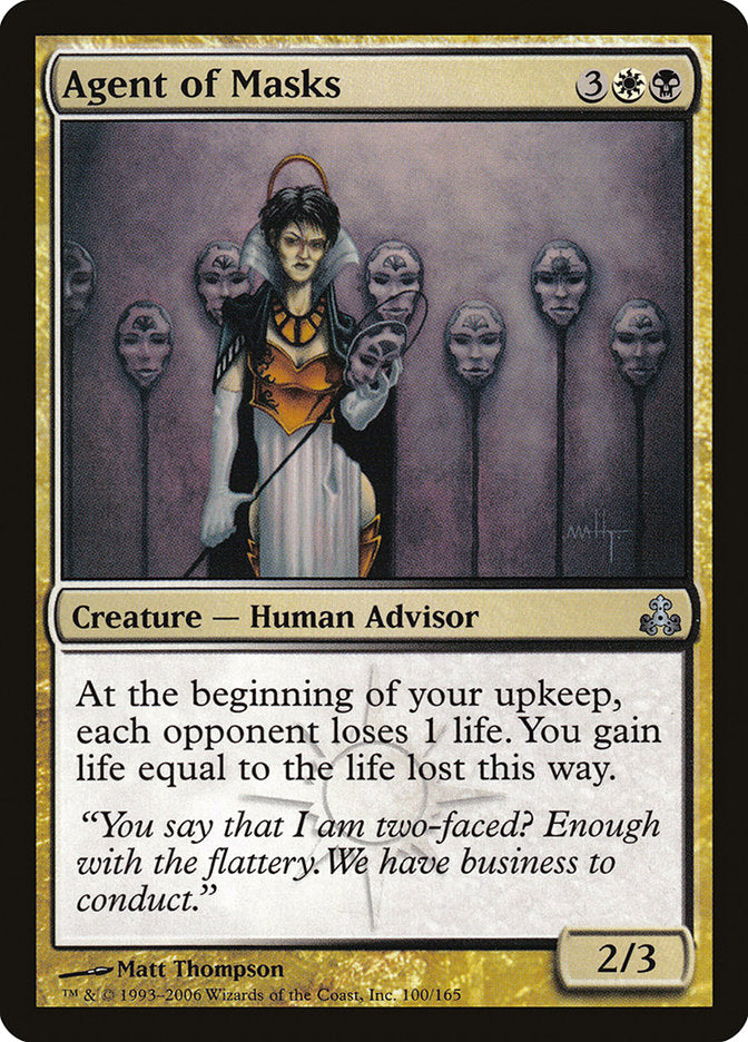 Agent of Masks - Foil