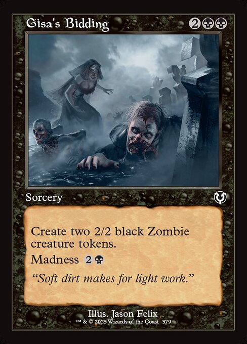 Gisa's Bidding - Foil