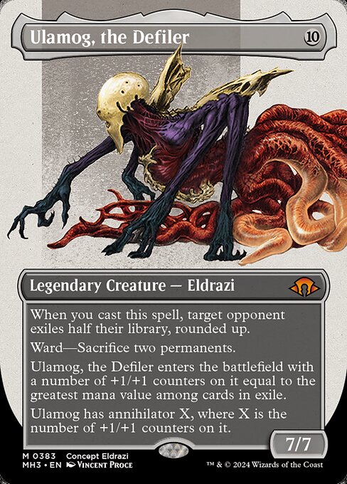 Ulamog, the Defiler - Foil
