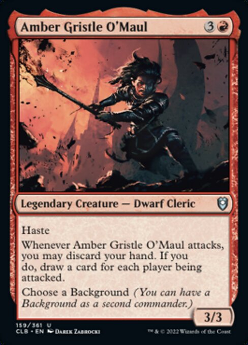 Amber Gristle O'Maul - Foil