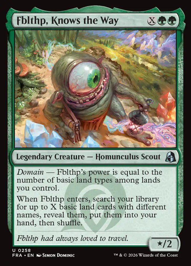 Fblthp, Knows the Way - Foil