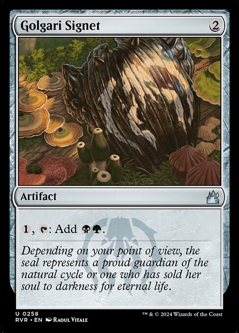 Golgari Signet - Foil