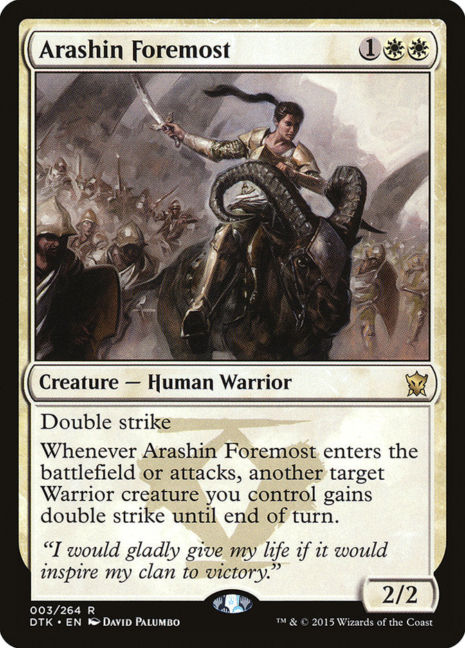Arashin Foremost - Foil