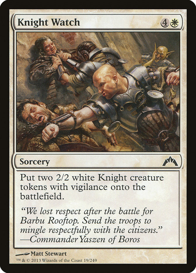 Knight Watch - Foil