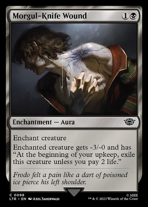Morgul-Knife Wound - Foil