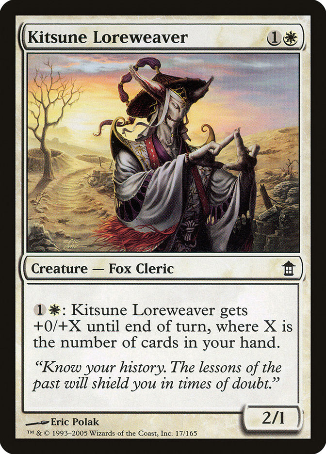 Kitsune Loreweaver - Foil