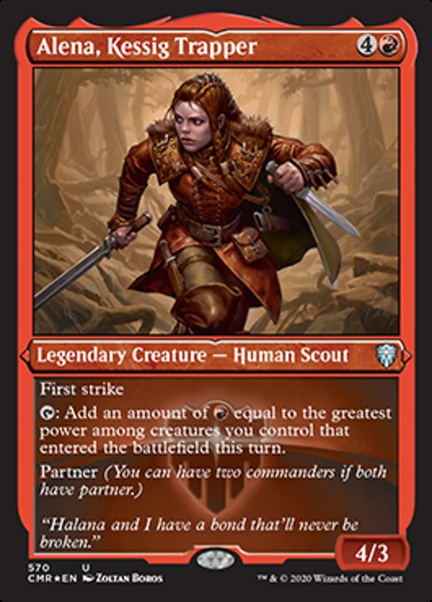 Alena, Kessig Trapper - Foil-Etched