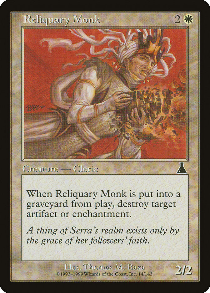 Reliquary Monk - Foil