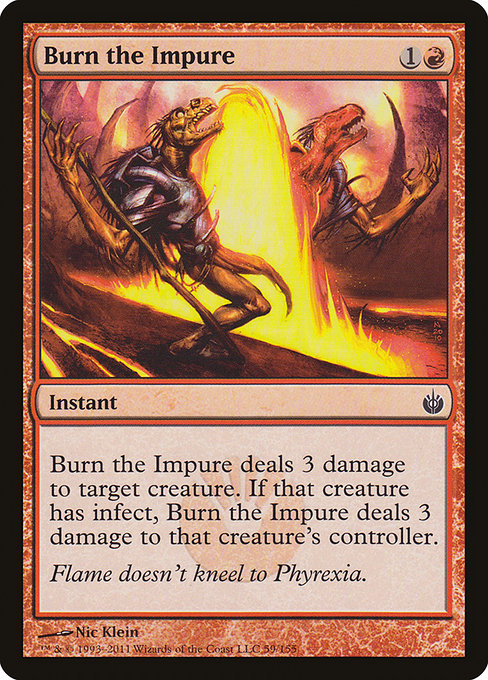 Burn the Impure - Foil