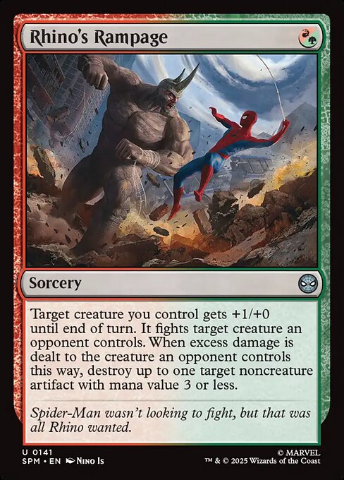 Rhino's Rampage - Foil
