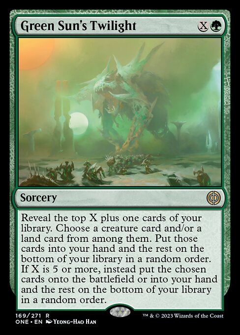 Green Sun's Twilight - Foil