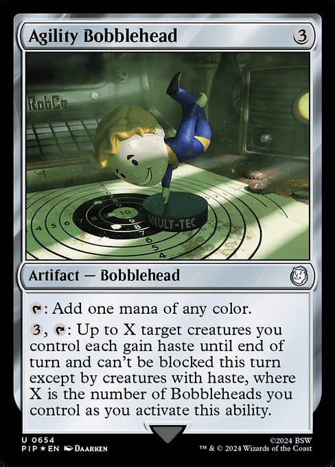Agility Bobblehead - Surge Foil