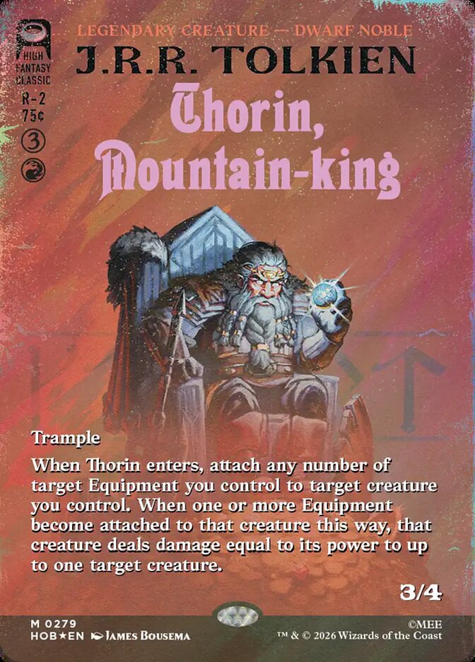 Thorin, Mountain-king - Surge Foil