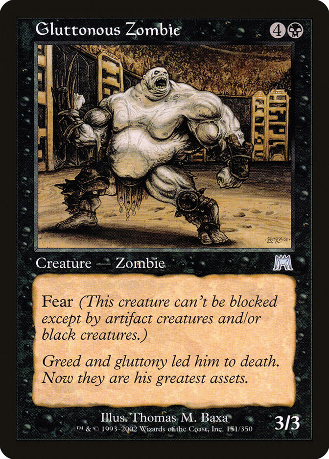 Gluttonous Zombie - Foil