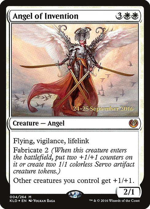 Angel of Invention - Foil - Prerelease Promo