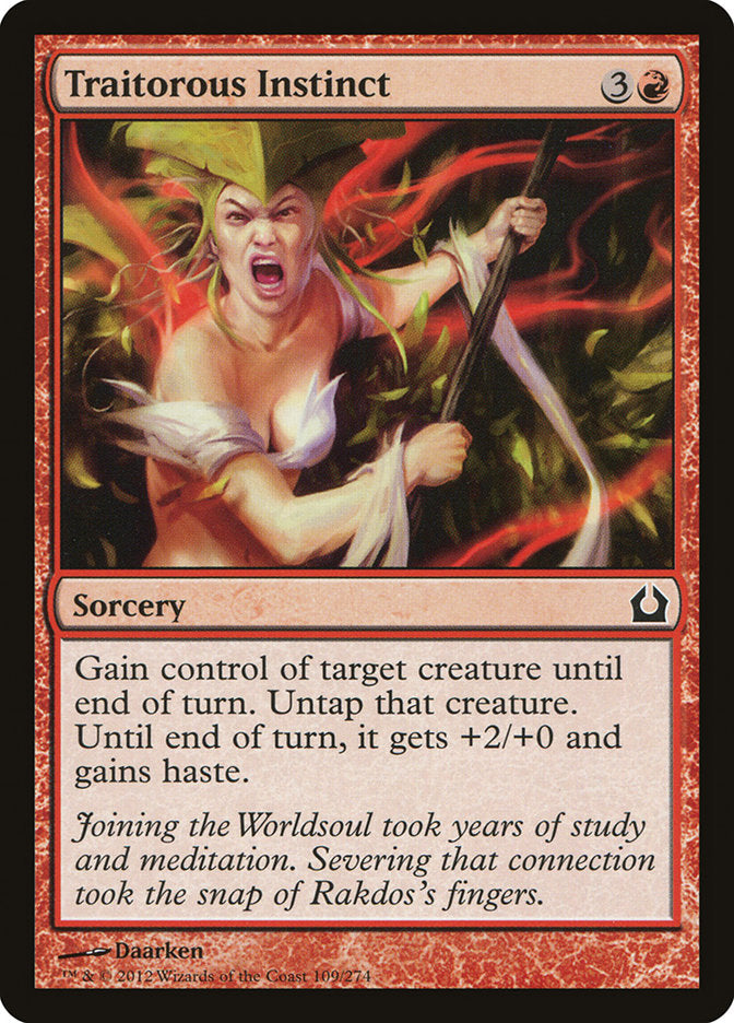Traitorous Instinct - Foil