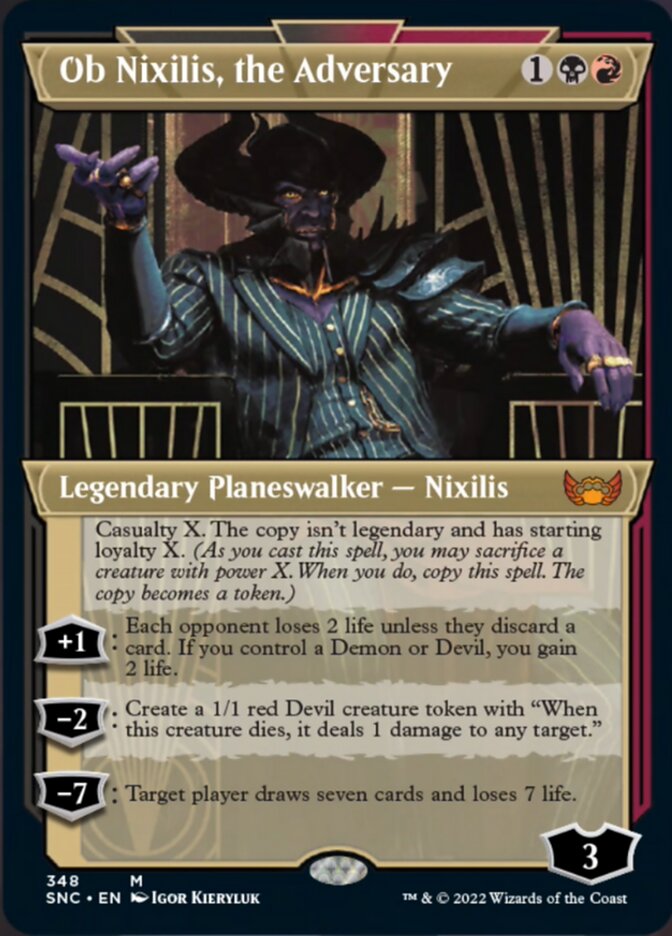 Ob Nixilis, the Adversary - Foil