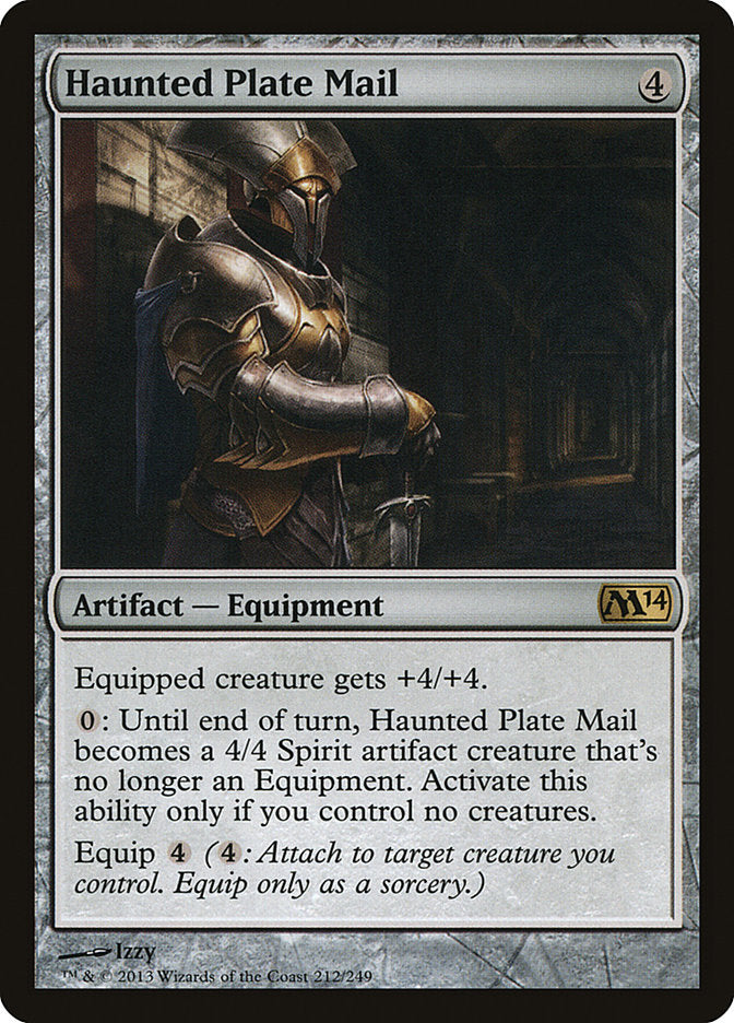 Haunted Plate Mail - Foil