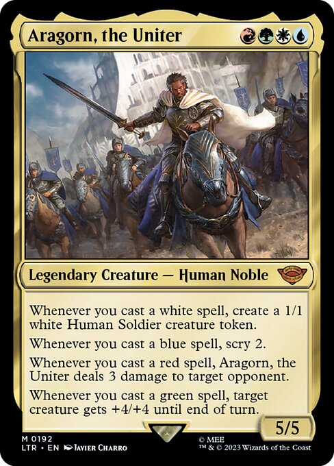 Aragorn, the Uniter - Foil