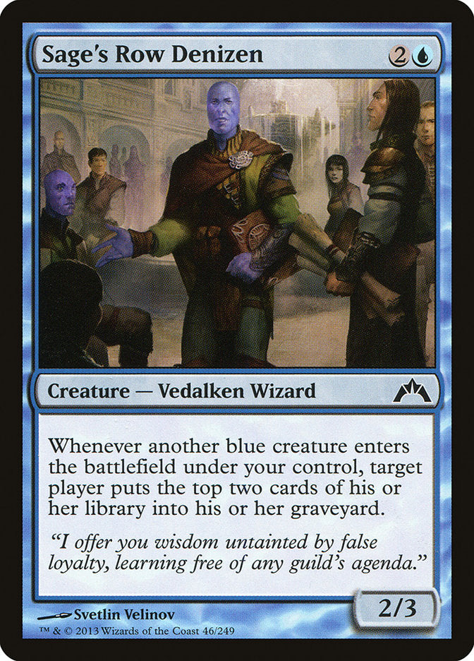 Sage's Row Denizen - Foil