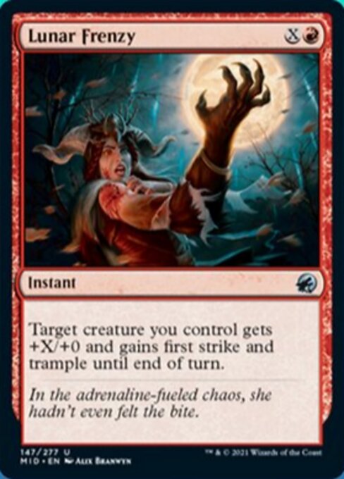 Lunar Frenzy - Foil