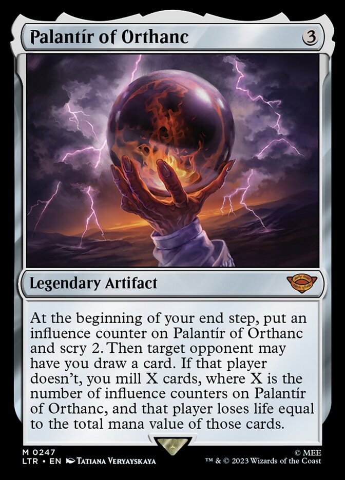 Palantir of Orthanc - Foil - Prerelease Promo