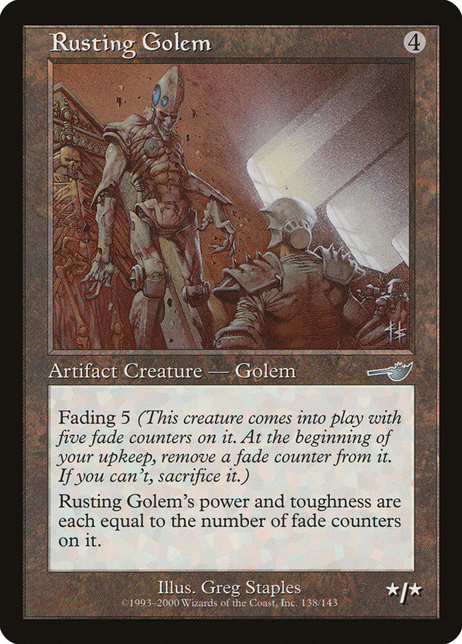 Rusting Golem - Foil