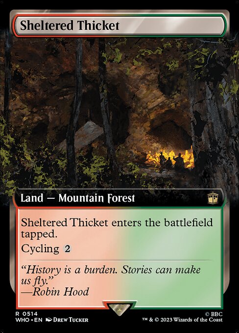 Sheltered Thicket - Foil