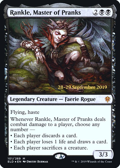 Rankle, Master of Pranks - Foil - Prerelease Promo