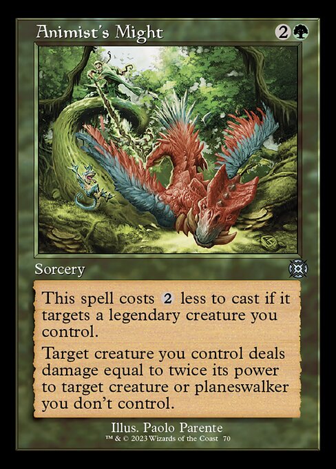 Animist's Might - Foil
