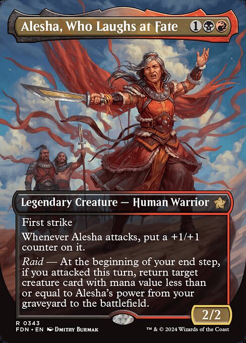 Alesha, Who Laughs at Fate - Foil