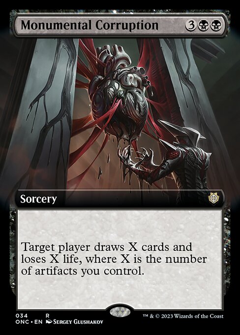 Monumental Corruption - Foil