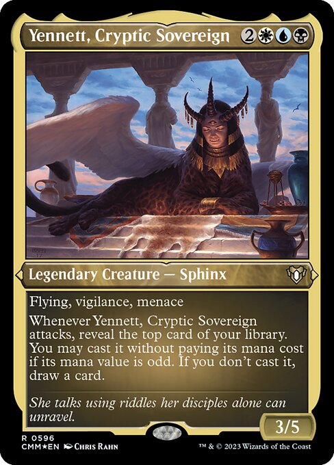 Yennett, Cryptic Sovereign - Foil-Etched