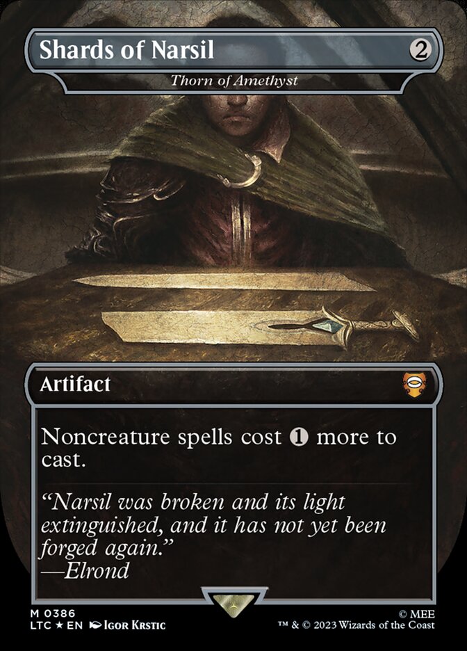 Thorn of Amethyst (0386 - Shards of Narsil) - Surge Foil