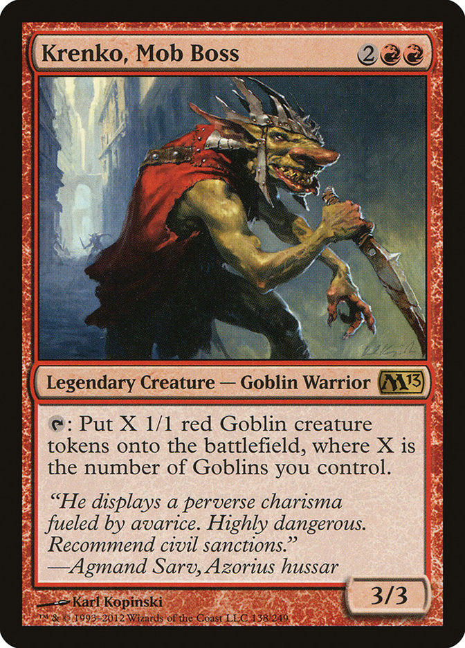 Krenko, Mob Boss - Foil