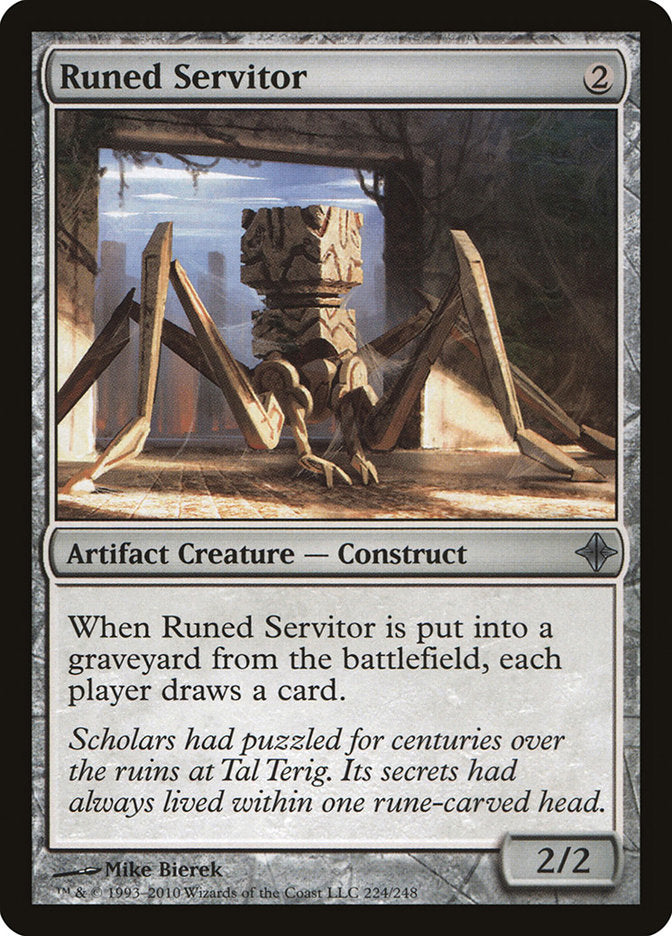 Runed Servitor - Foil