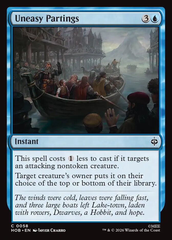 Uneasy Partings - Foil