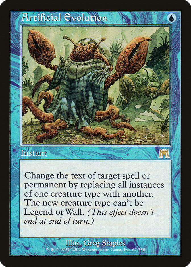 Artificial Evolution - Foil