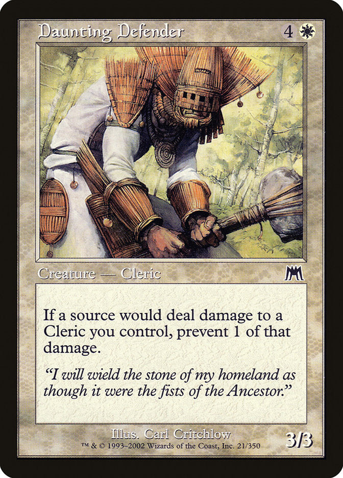Daunting Defender - Foil