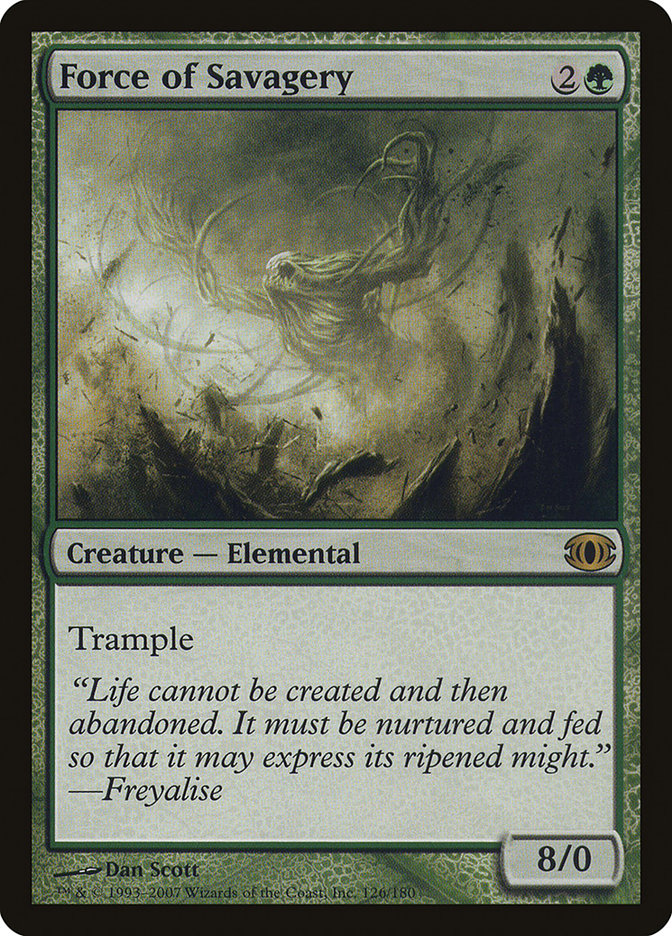 Force of Savagery - Foil