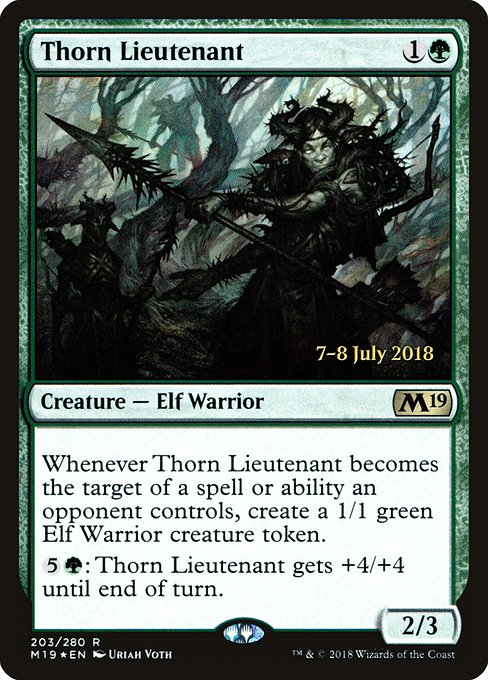 Thorn Lieutenant - Foil - Prerelease Promo