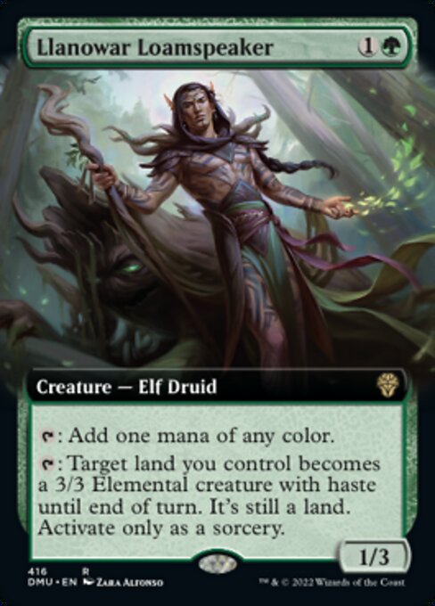 Llanowar Loamspeaker - Foil