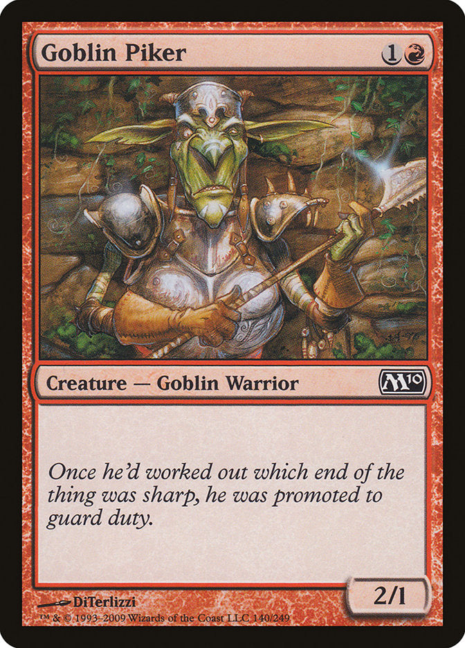 Goblin Piker - Foil
