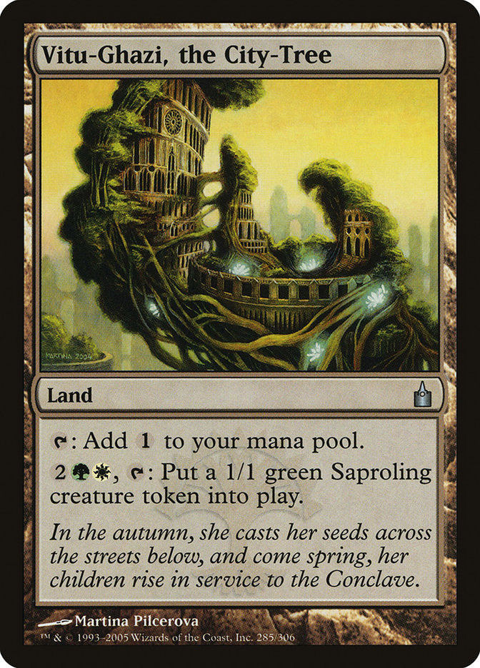 Vitu-Ghazi, the City-Tree - Foil