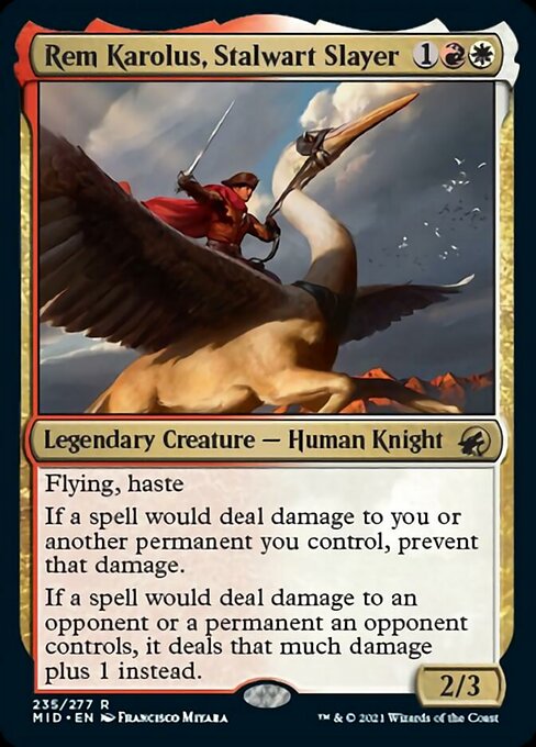 Rem Karolus, Stalwart Slayer - Foil