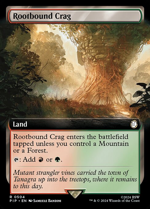 Rootbound Crag - Foil