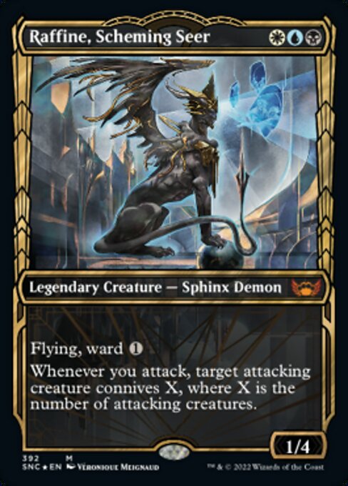Raffine, Scheming Seer - Gilded Foil